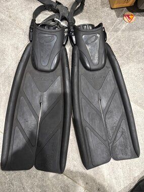 Oceanic Vortex V12 Split Fins Scuba, Freediving, Snorkeling, Swimming Size Small